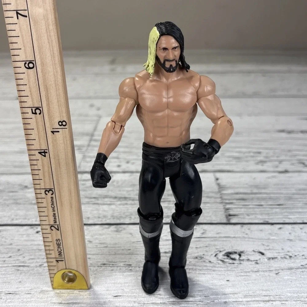 WWE 2012  Seth Rollins Wrestling Action Figure Money In The Bank‎ WWF Dmb68